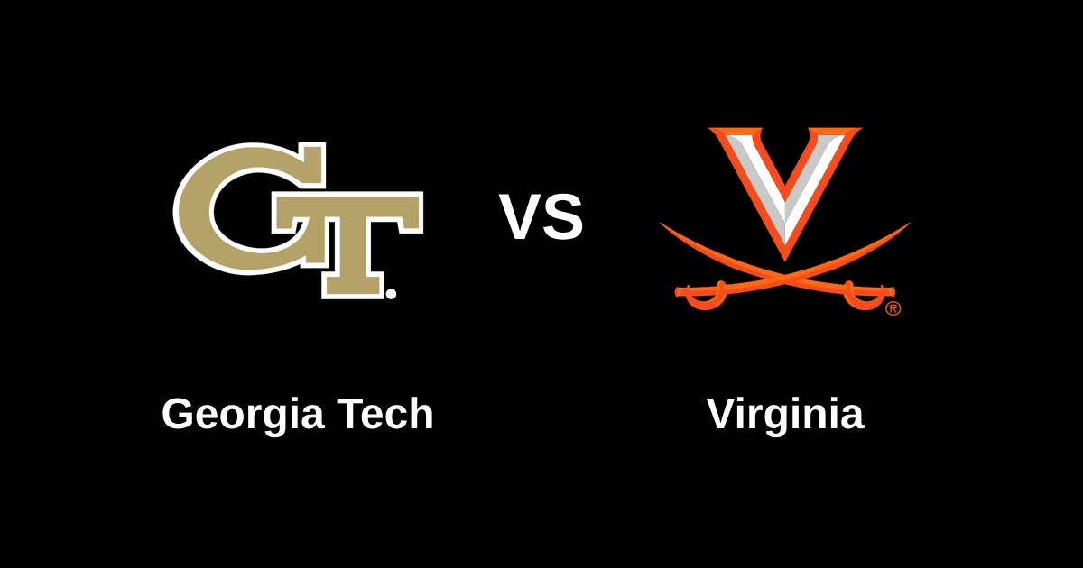 Georgia Tech vs Virginia Free Pick and Prediction β March 12