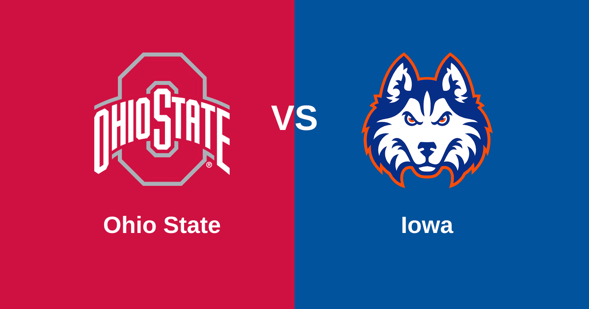Ohio State vs Iowa Free Pick and Prediction β March 12