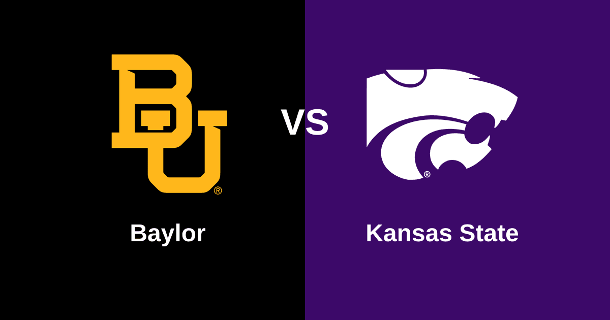 Baylor vs Kansas State Free Pick and Prediction β March 12
