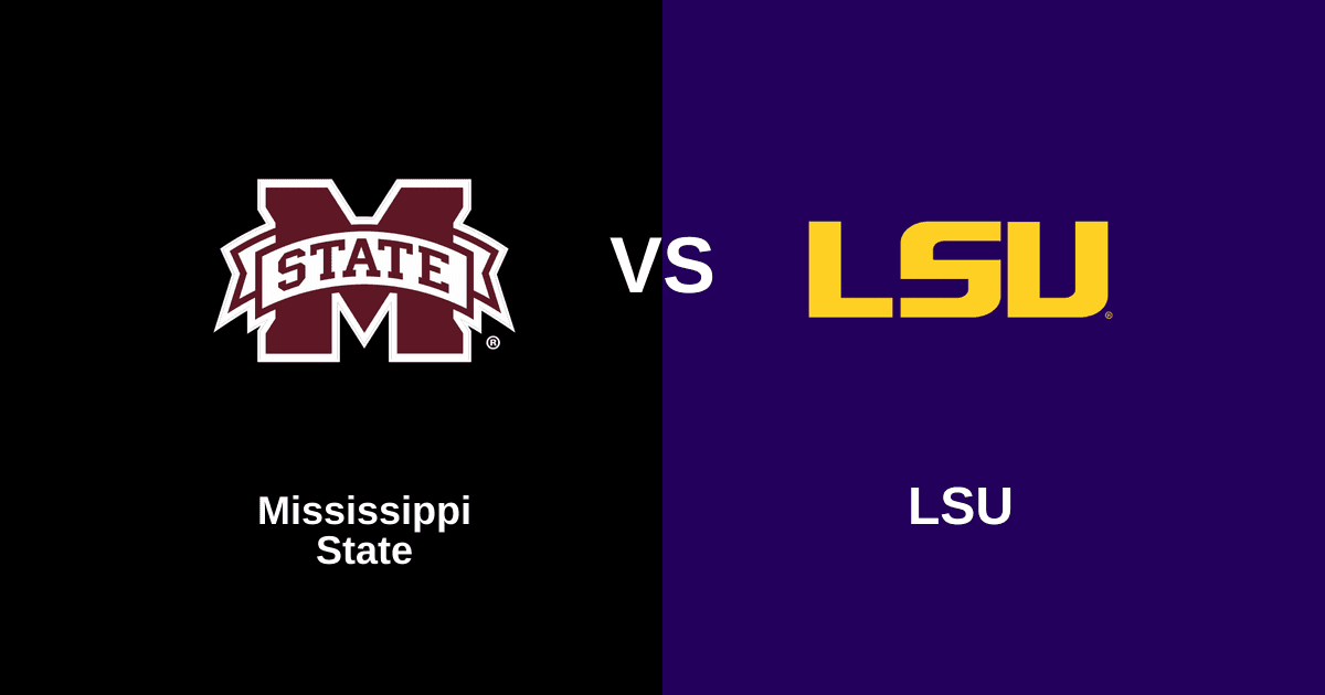 Mississippi State vs LSU Free Pick and Prediction β March 12
