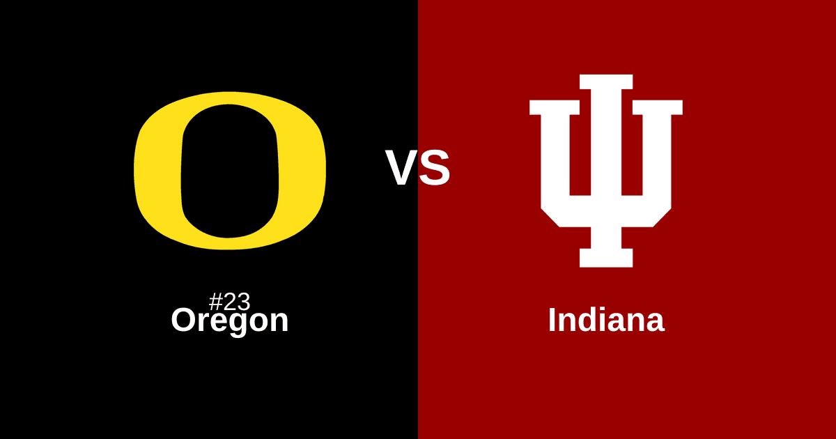 #23 Oregon vs Indiana Free Pick and Prediction β March 13