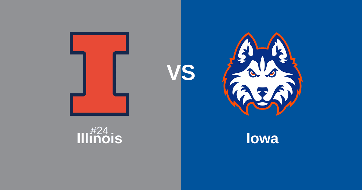 #24 Illinois vs Iowa Free Pick and Prediction β March 13