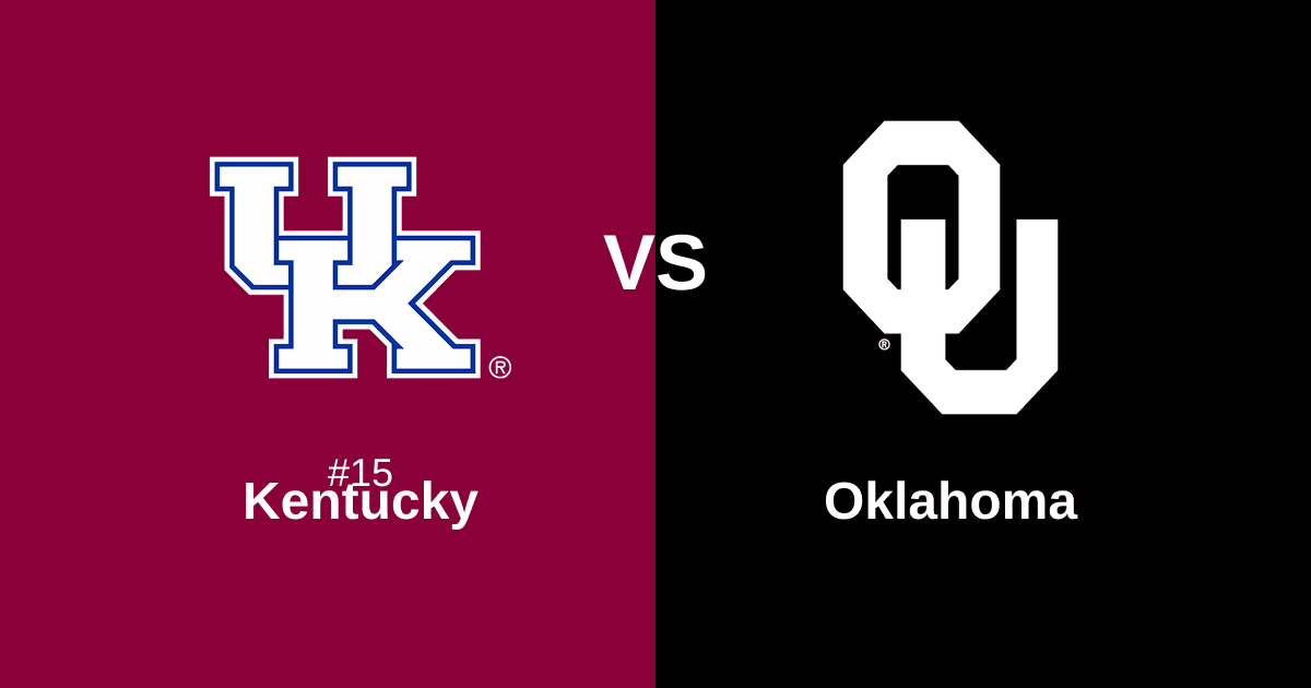 #15 Kentucky vs Oklahoma Free Pick and Prediction β March 13