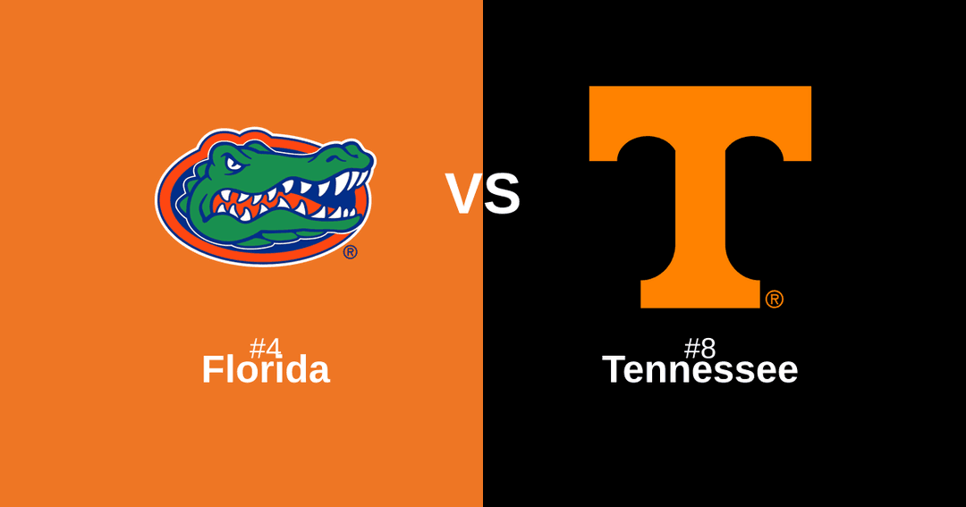 Featured image for #4 Florida vs #8 Tennessee Free Pick and Prediction – March 16