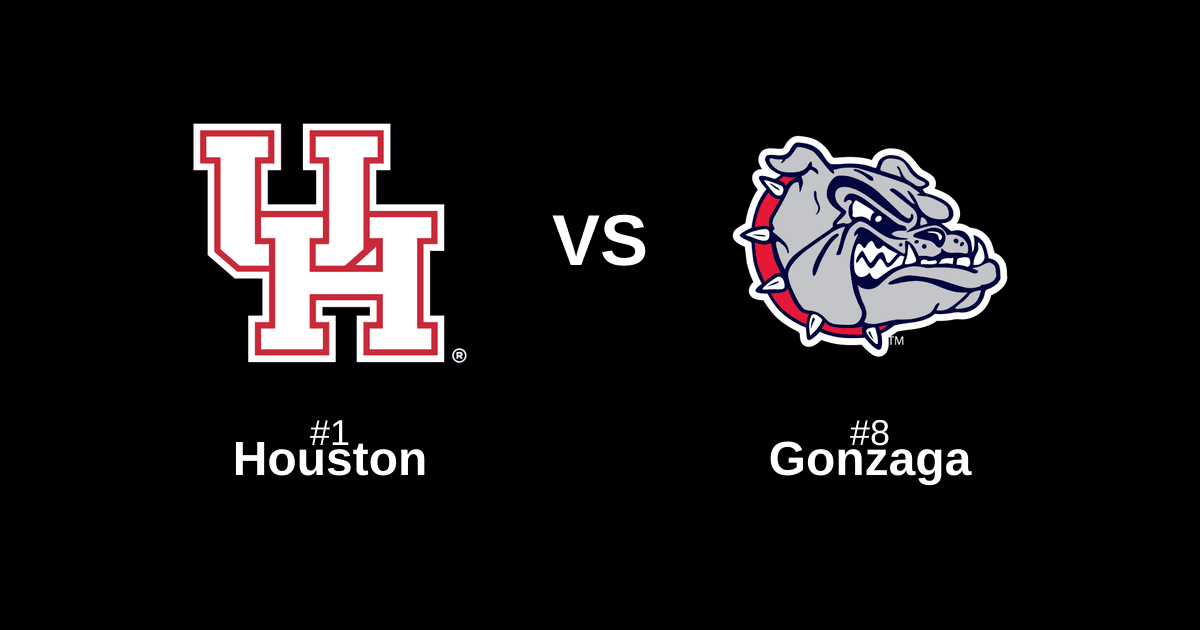 #1 Houston vs #8 Gonzaga Free Pick and Prediction β March 22
