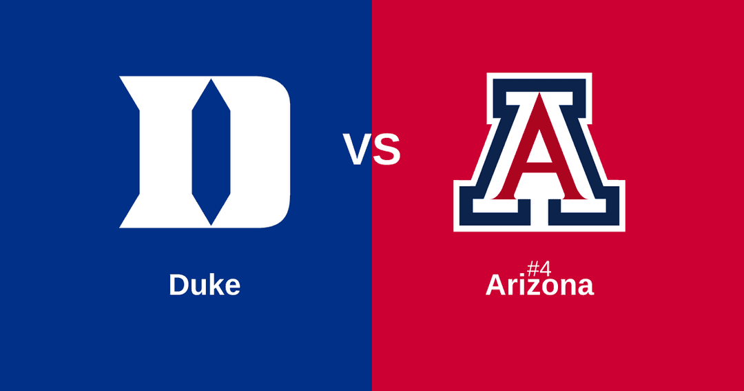 Featured image for Duke vs #4 Arizona Free Pick and Prediction β March 27